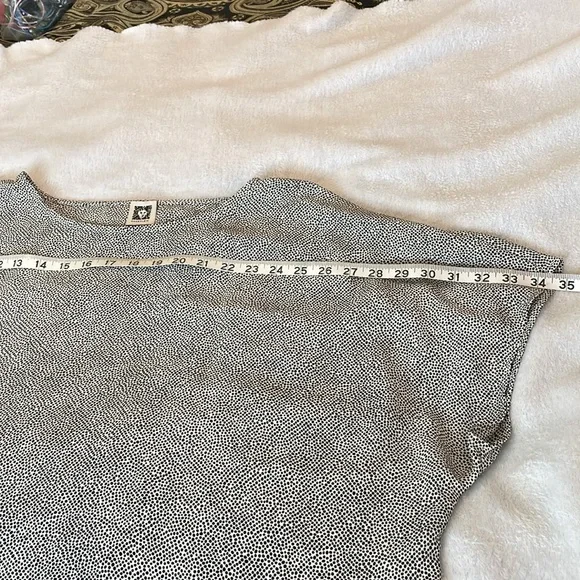 Anne Klein Graceful Bateau Neckline Blouse - Picture 6 of 13